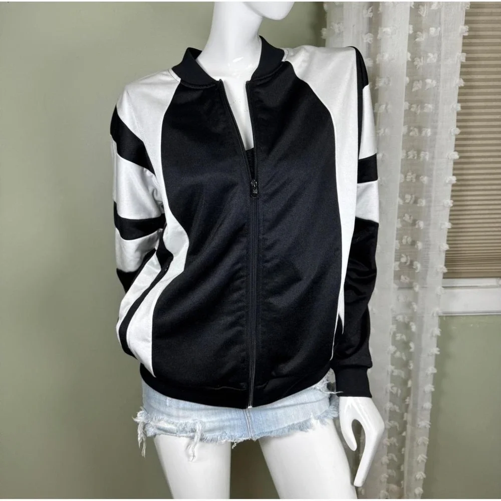 Adidas Equipment Black & White Zip Jacket XL L Sport Track Retro EQT